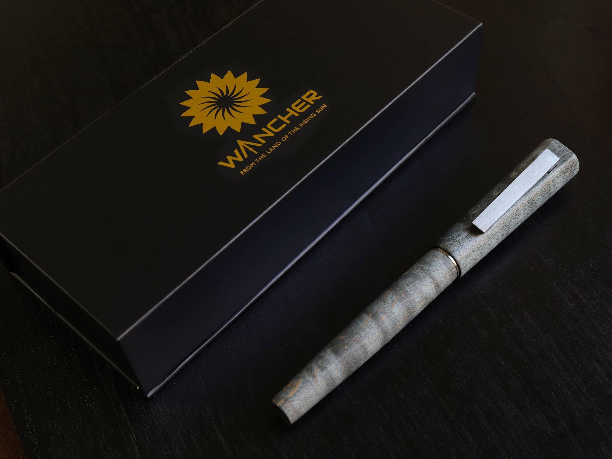 Amazon | WANCHER オリンポス・タイタン・ノクターングレー万年筆